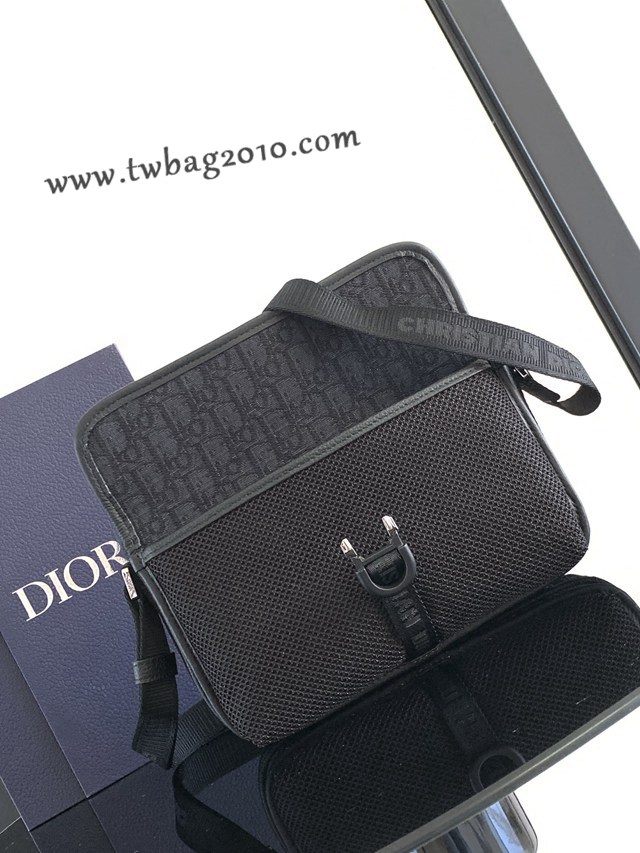 Dior专柜2024新款迪奥高仿原单经典系列大号Dior 8手袋肩背斜挎男包 djfk1564